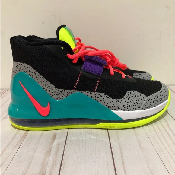 Nike Other - Nike Air Force Max Black/Hot Punch-Volt-New Green